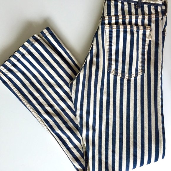 Judi Rosen - Natural Indigo Striped - 212 Jeans - 28 - Picture 3 of 13